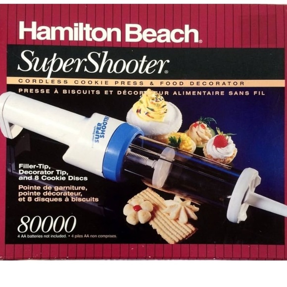 Hamilton Beach Super Shooter Cookie Press-make cookies like gma but easier !! - Picture 1 of 11